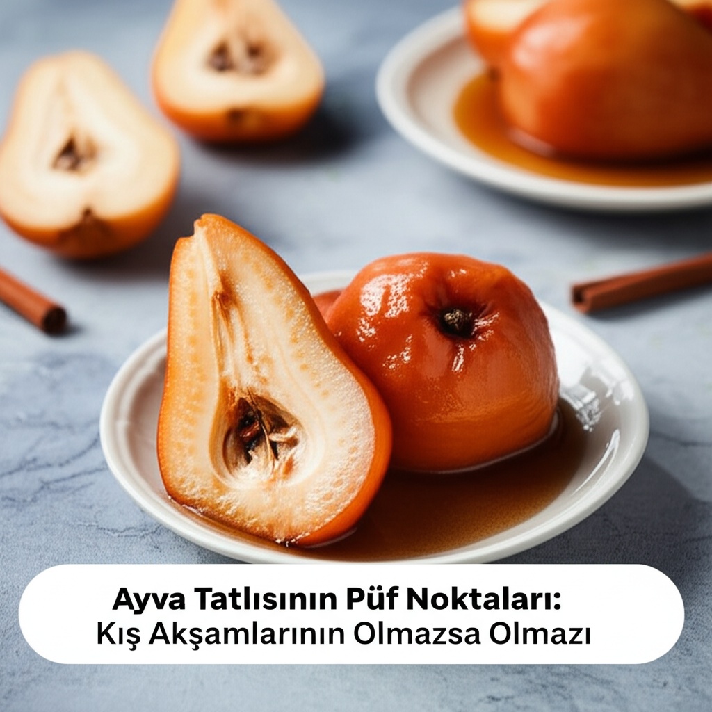 Ayva Tatlısının Püf Noktaları: Kış Akşamlarının Olmazsa Olmazı