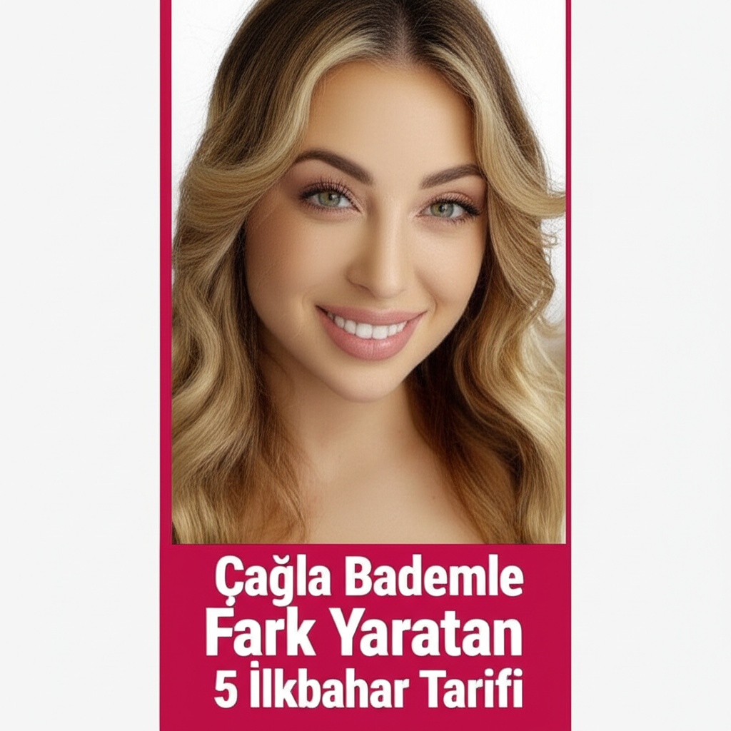 Çağla Bademle Fark Yaratan 5 İlkbahar Tarifi