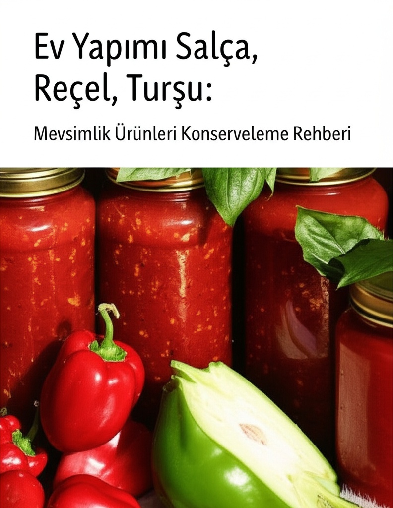 Ev Yapımı Salça, Reçel, Turşu: Mevsimlik Ürünleri Konserveleme Rehberi