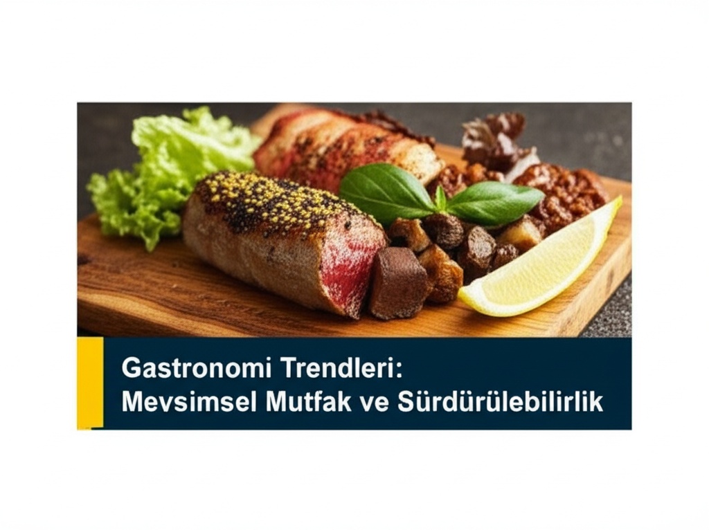 Gastronomi Trendleri: Mevsimsel Mutfak ve Sürdürülebilirlik